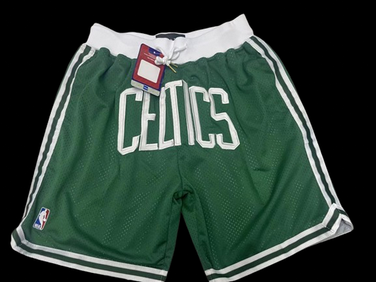 Copy of Boston Celtics Green & White Training shorts