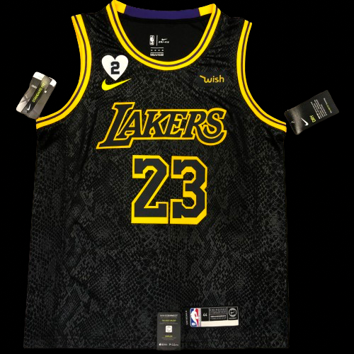 LA Lakers Black snake skin